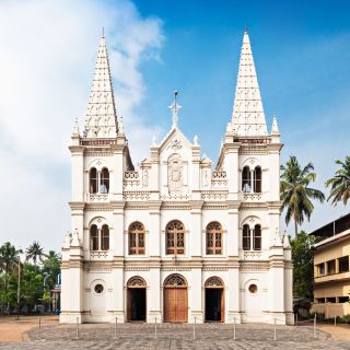 Santa Cruz Basilica in Cochin, Kerala, India